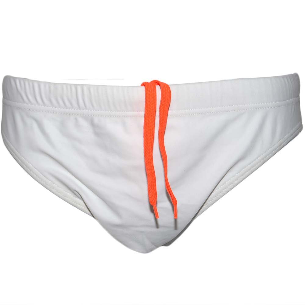 Costume da bagno mutanda slip bianco uomo water shorts moda nuoto surf da mare asciugatura rapida spiaggia