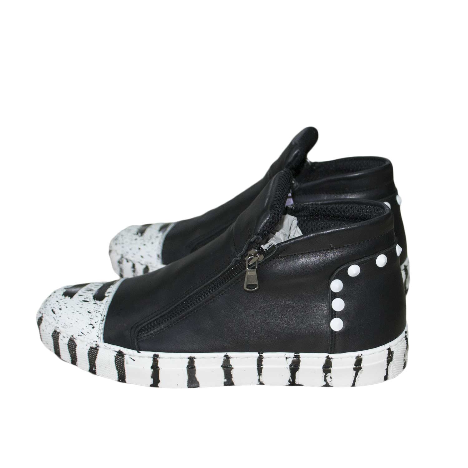scarpe borchie uomo