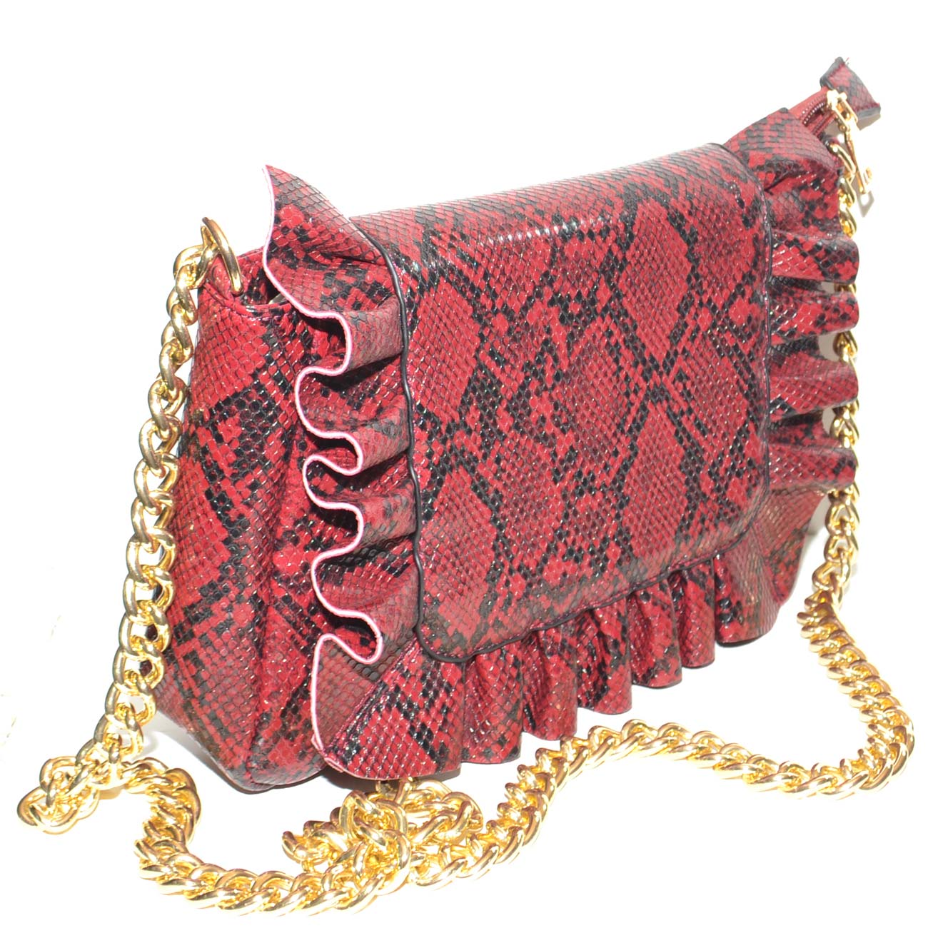 Pochette Elegante Con Catena Per Matrimoni E Eventi - Clutch Donna Con Glitter, Perfetta Per Serate Speciali - Foto 10