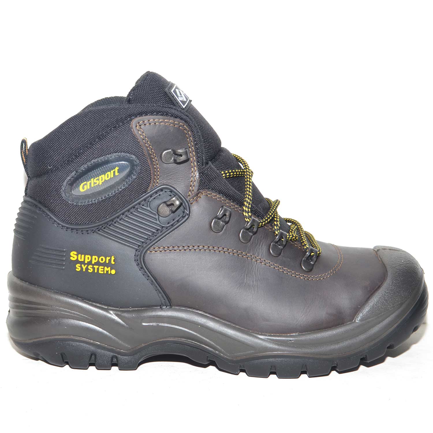 SCARPE UOMO LAVORO ANTINFORTUNISTICHE GRISPORT Marrone CORTINA S3 HRO HI SRC 703LDV.17