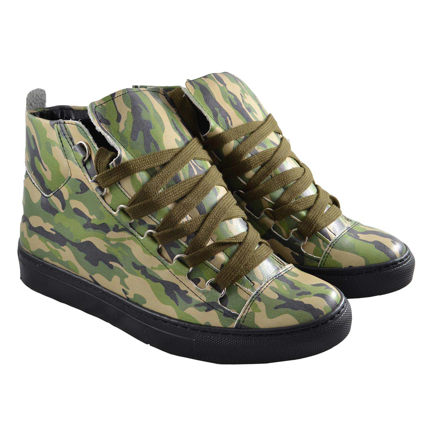 Sneakers Alta Modello Balen Camouflage Classic.