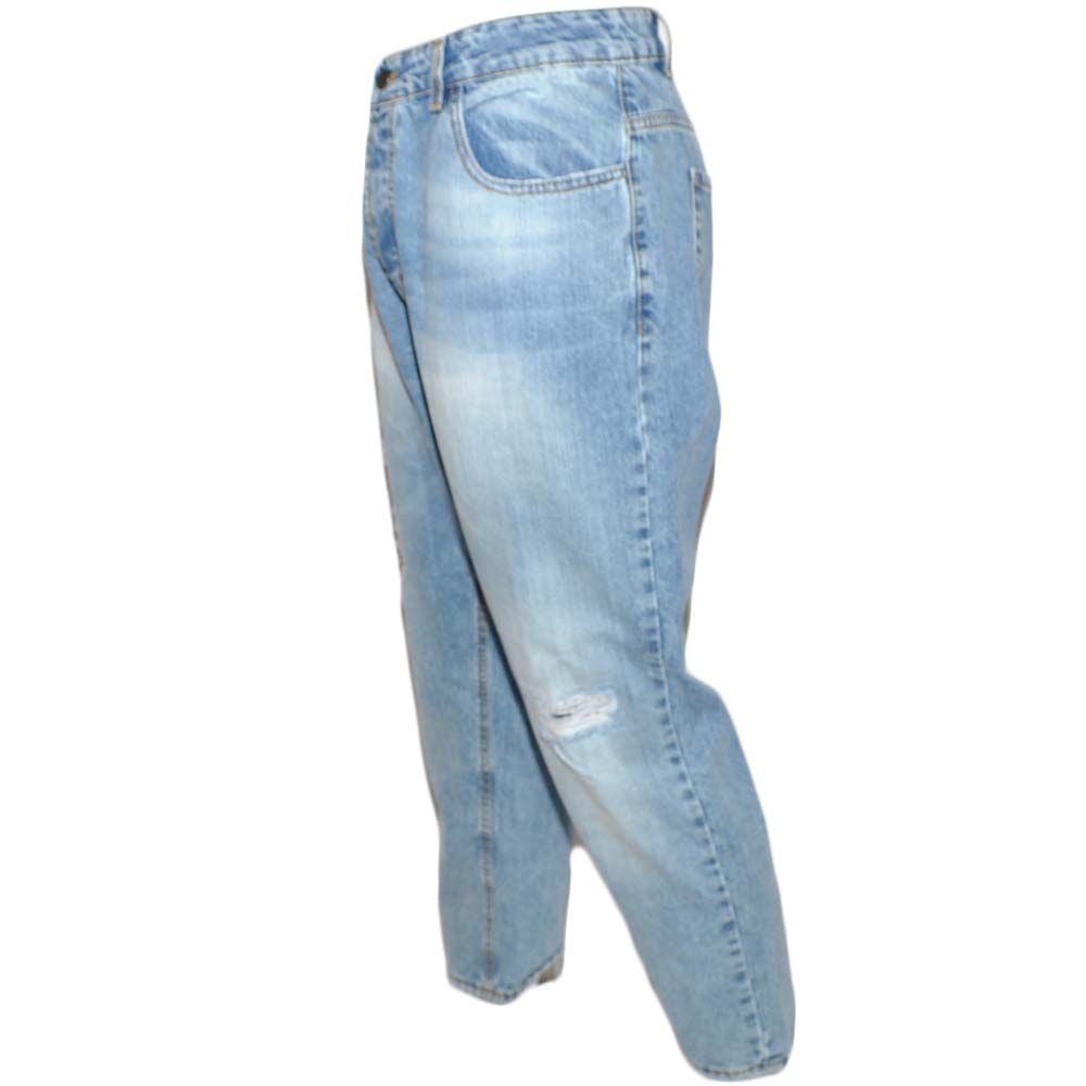 GIBLOR'S Pantalone Jeans Nero GIOVE, Tessuto Elasticizzato, Cavallo Traspirante, Per Uso Professionale Alimentare
