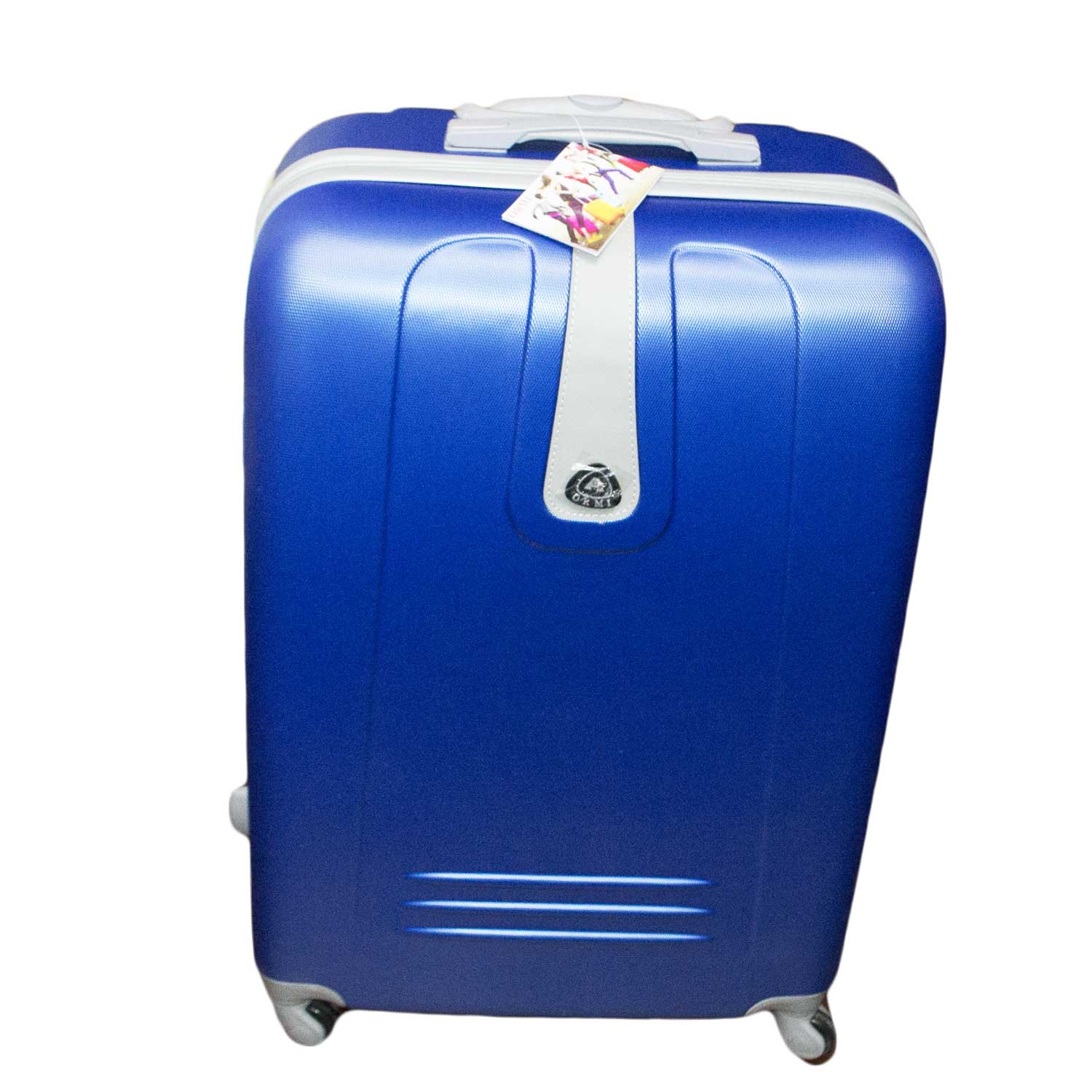 Set di 3 valigie Blu Cobalto con struttura rigida trolley valigie bagaglio a mano