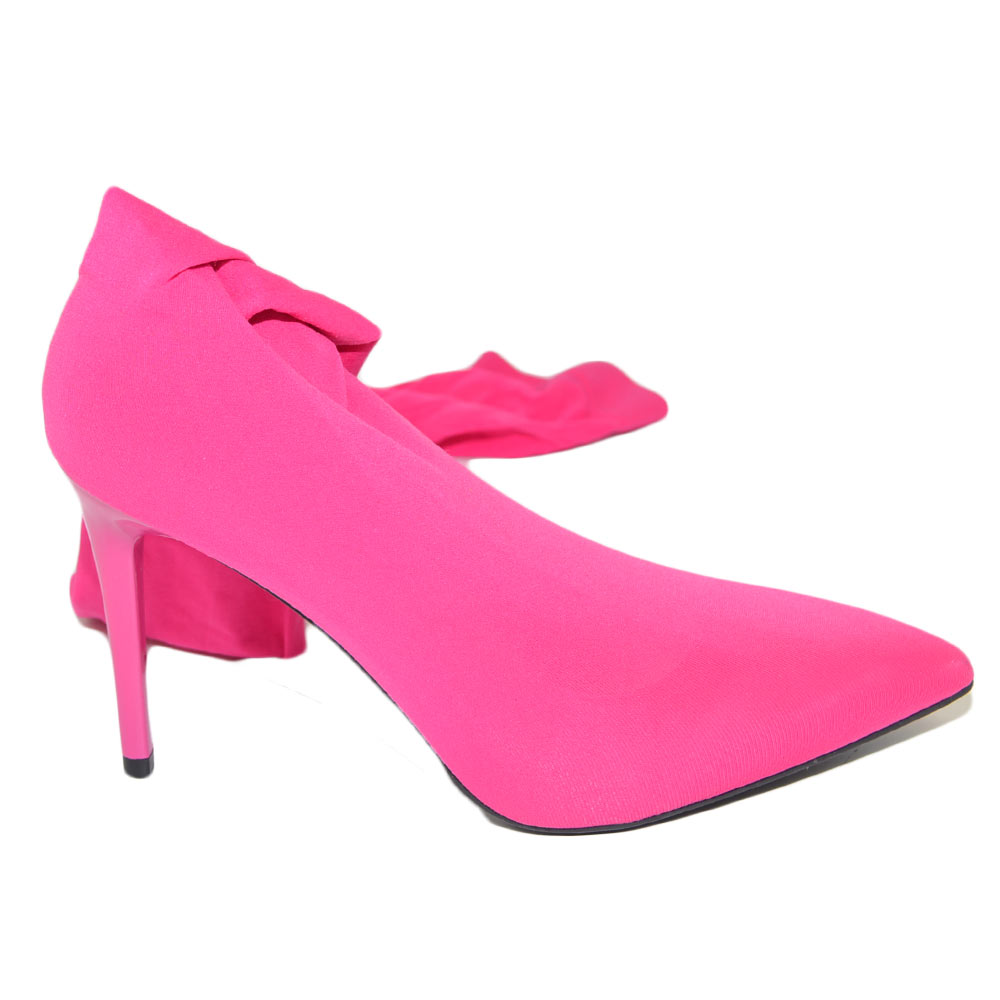 Scarpe calzino con tacco store
