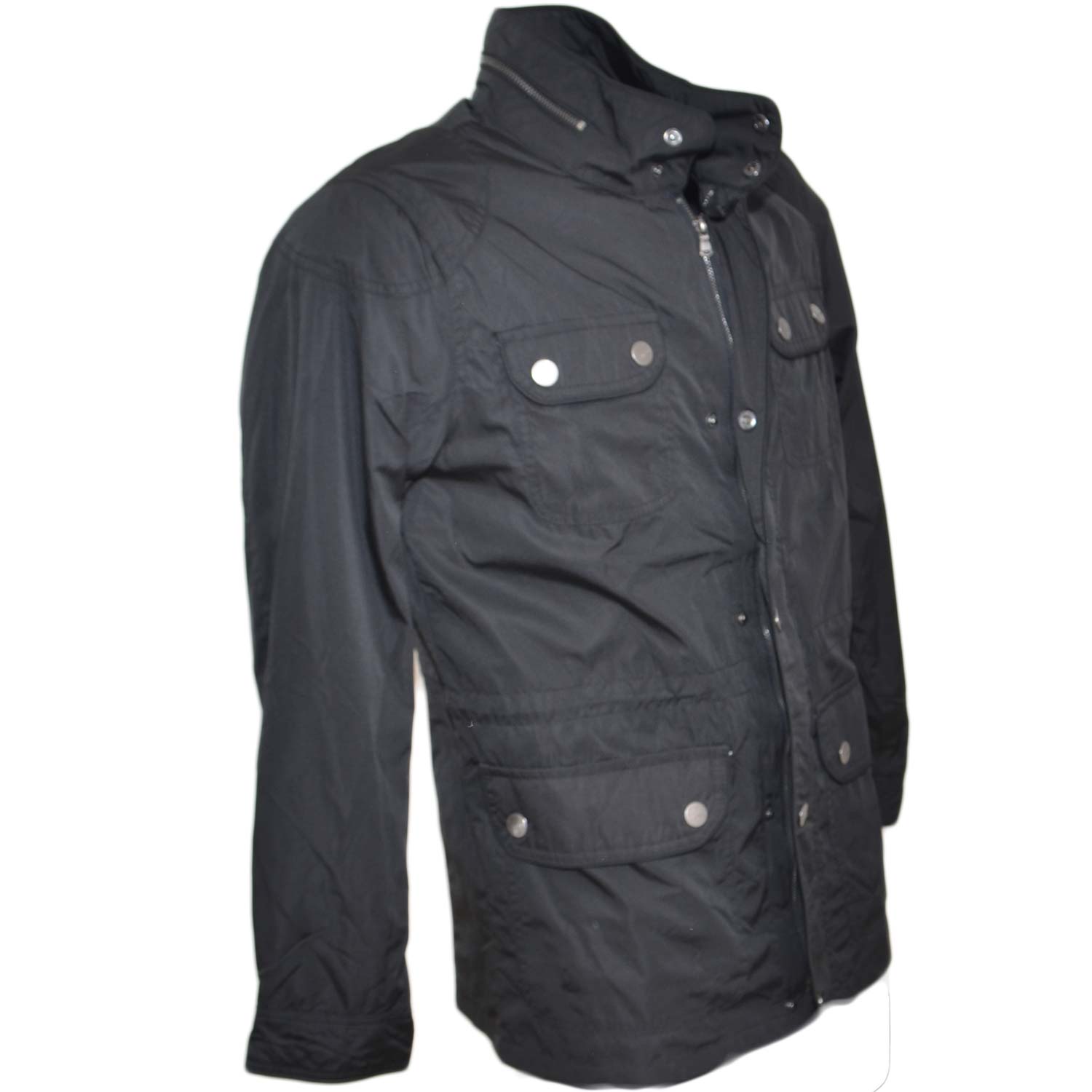 Giubbino Errea Jacob Uomo - Con Cappuccio, Poliestere, Traspirante, Per Sport E Casual, Made In Italy - Foto 4