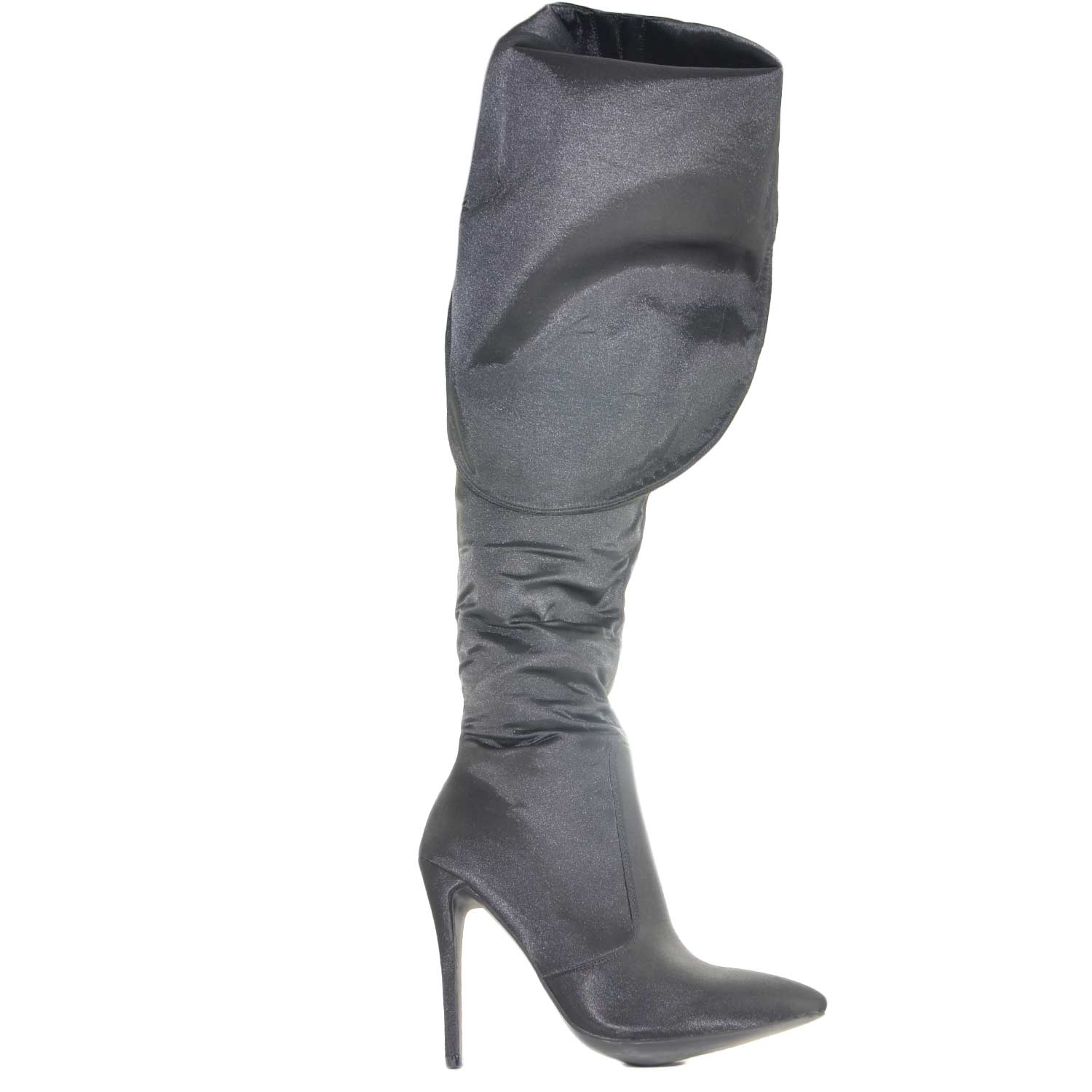 Stivali Da Donna Con Tacco Grosso Trasparente, Sandali Alti - Foto 8