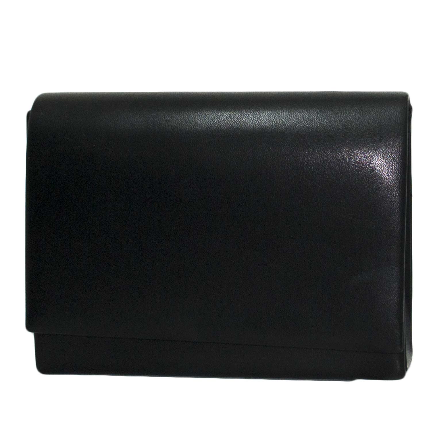 Pochette art d023456 nero  made in italy moda glamour