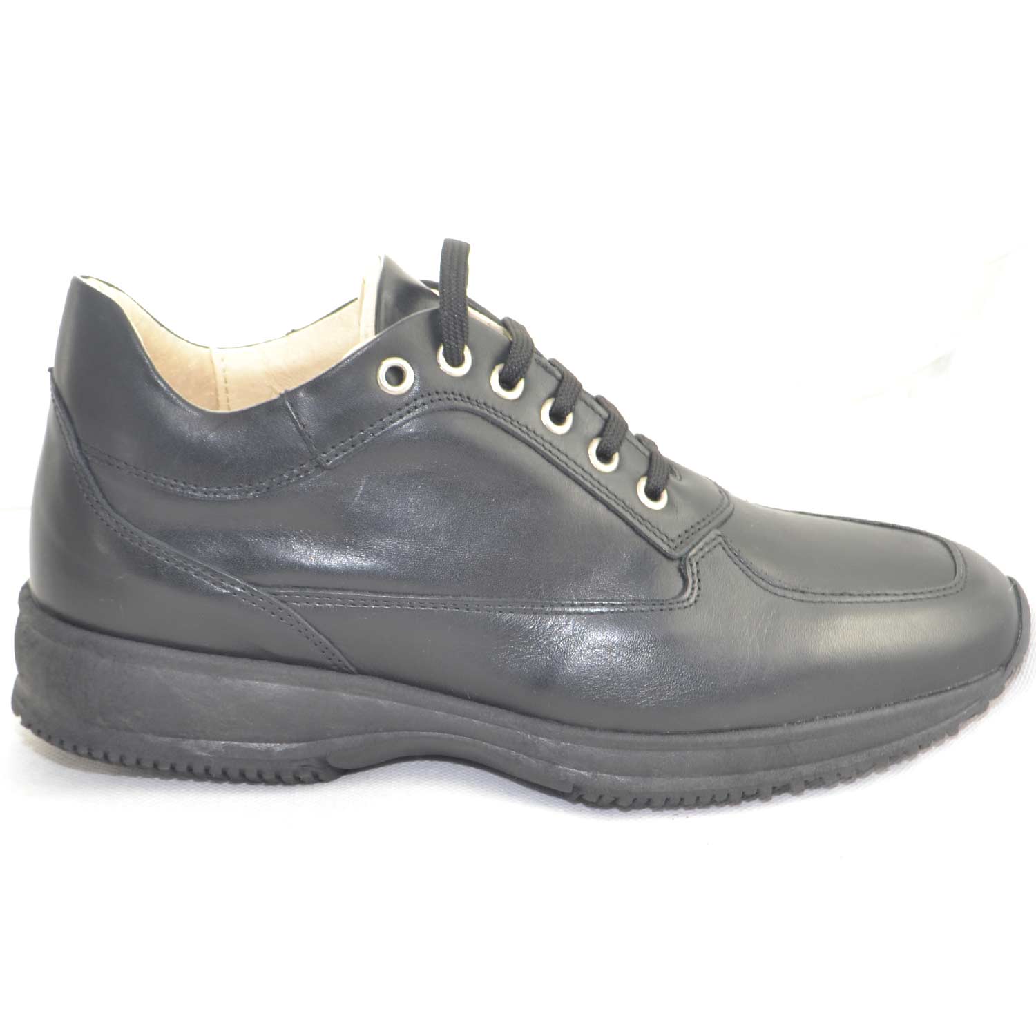 Scarpe uomo made in italy vera pelle nappa comfort fondo antiscivolo con plantare estraibile moda maschile