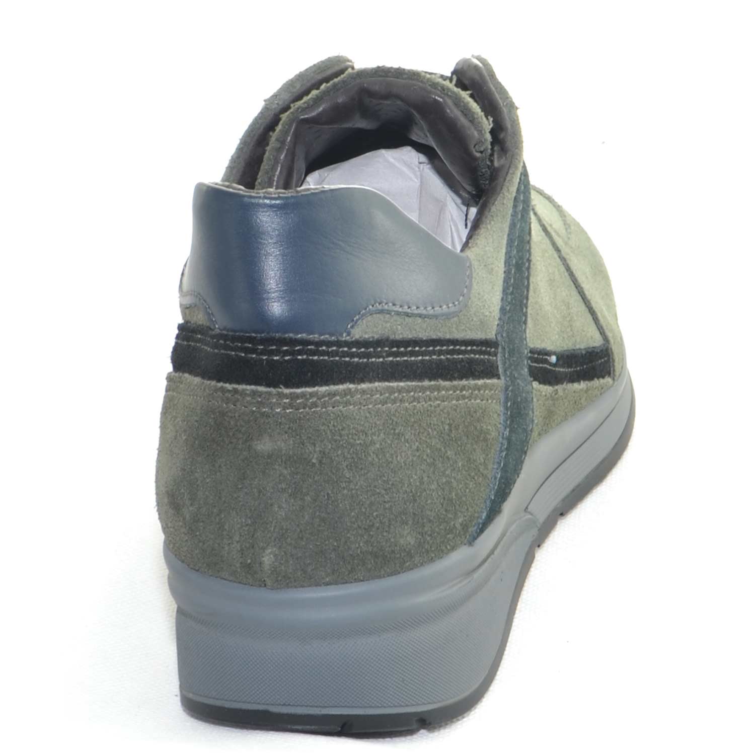 Cintura In Pelle Scamosciata Uomo Con Fodera In Pelle Di Vitello E Fib – La Bottega Della Cintura