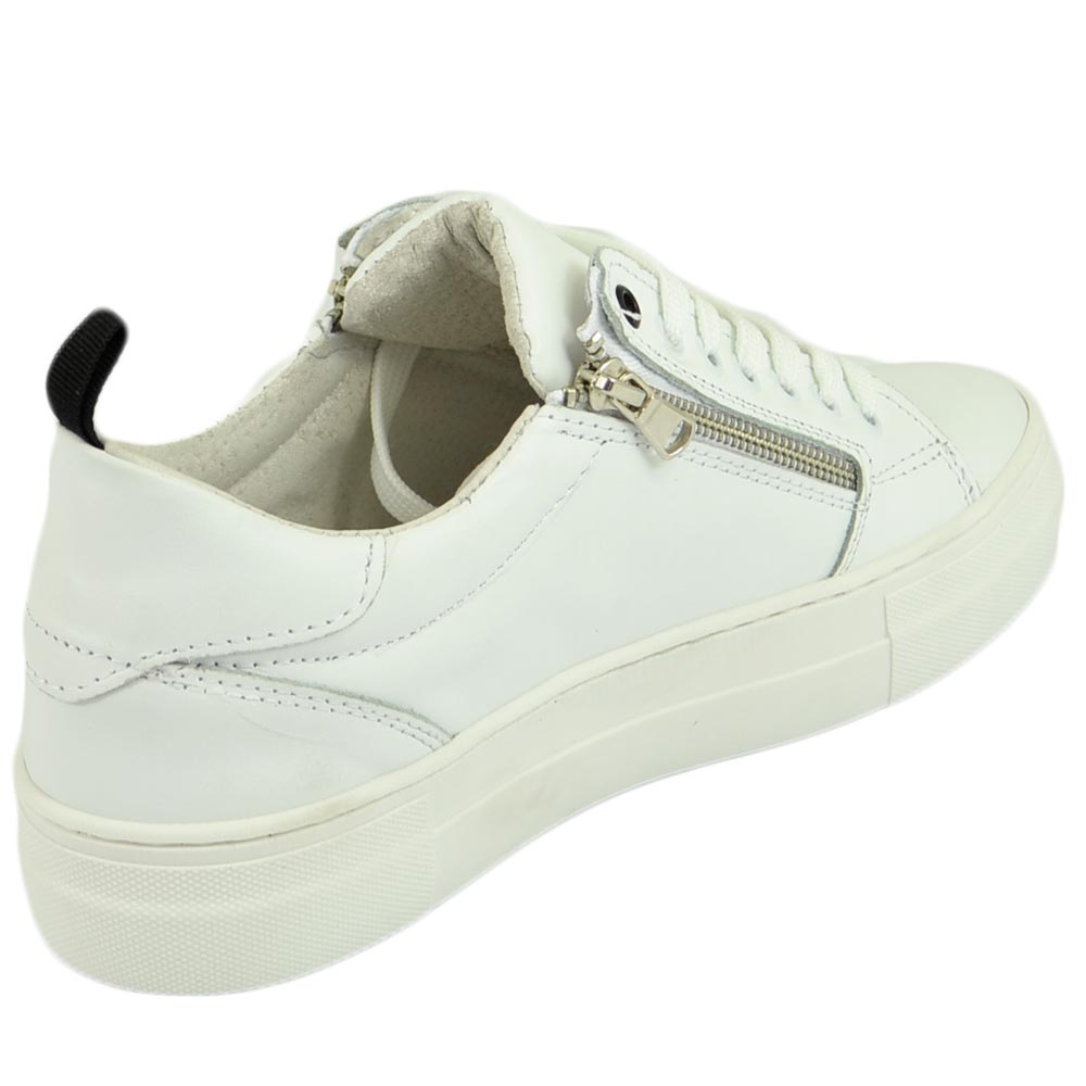 Plantare Intercambiabile Scarpe Basse Sneaker Pius Gabor Da Uomo - Pelle Certificata, Intersuola In Sughero, Plantare Intercambiabile, Suola Superflex Sneaker Con Plantare Intercambiabile