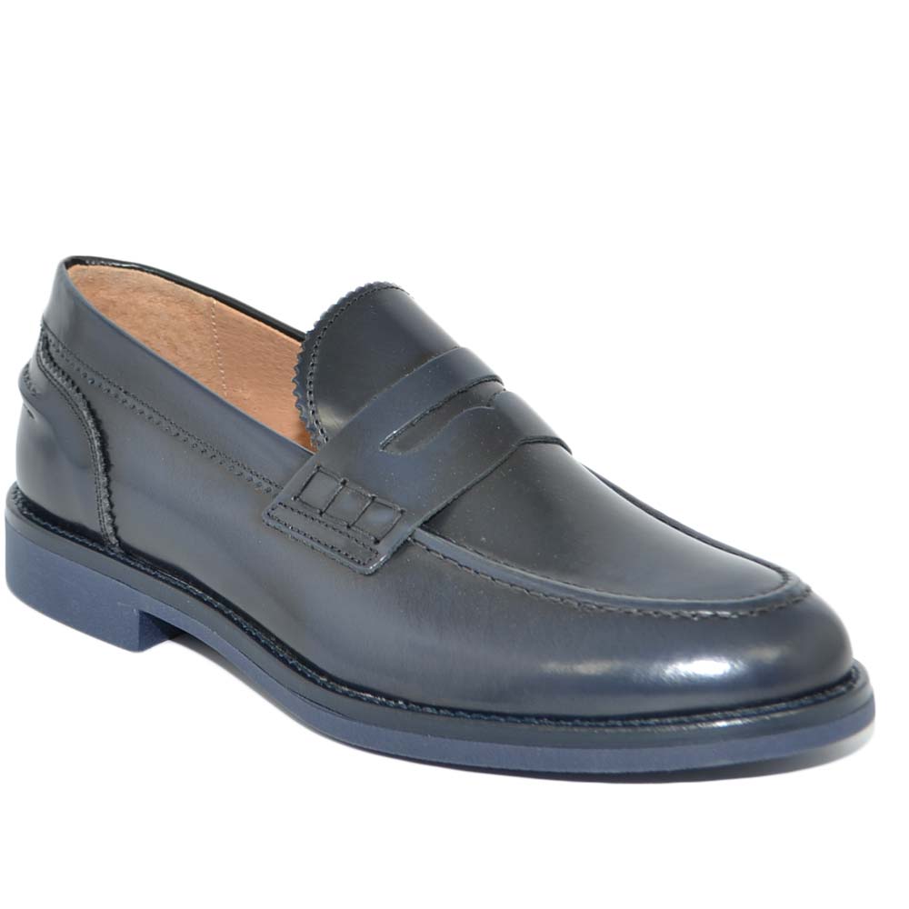 Mocassini Uomo In Vera Pelle Made In Italy - Suola In Gomma Superleggera, Eleganti E Comodi - Foto 7