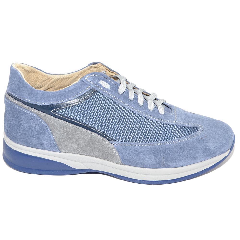 scarpe blu comode