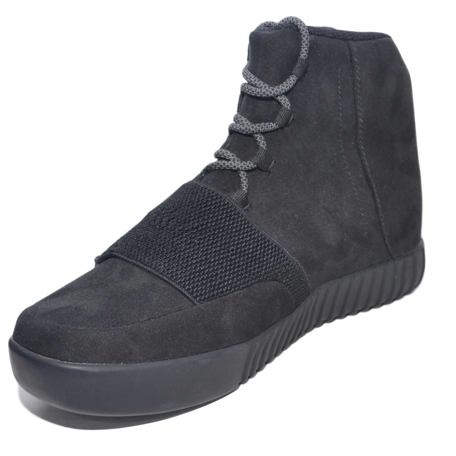 Pediconfort Sneakers Alte Donna Con Zip E Lacci - Pelle, Colore Nero - Comode E Alla Moda
