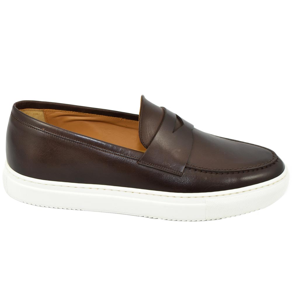 Mocassini Uomo In Pelle Nappa Foderati - Scarpe Casual Guida Con Cuciture Anteriori - Vestibilità Stretta, Ideali Per Ufficio O Cerimonie - Taglie Fino A 46