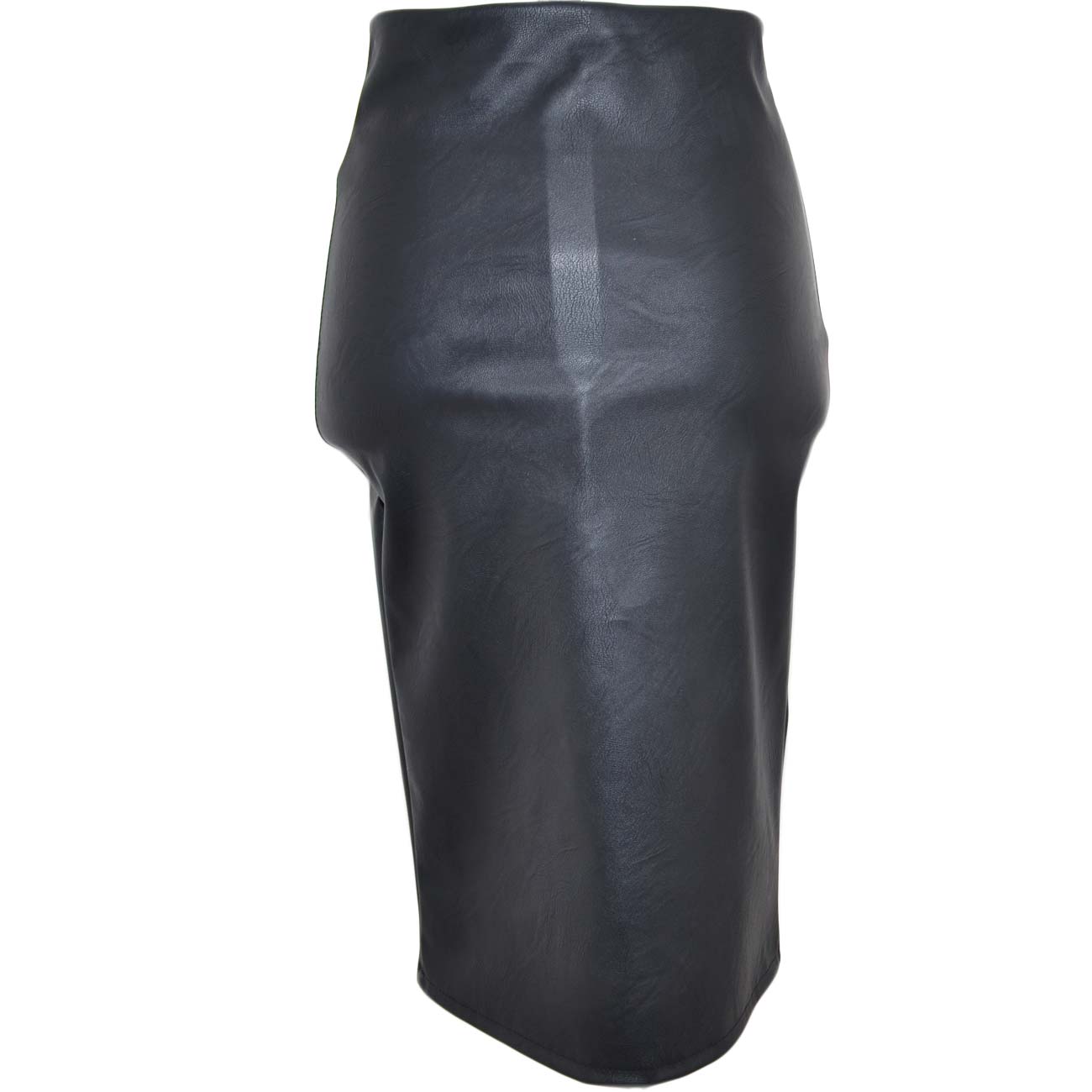 Donna Elegante Gonna Pelle Pu Vita Alta Slim Fit Pacchetto