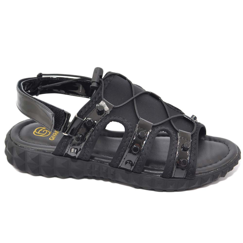 Sandali bassi on sale neri 2019