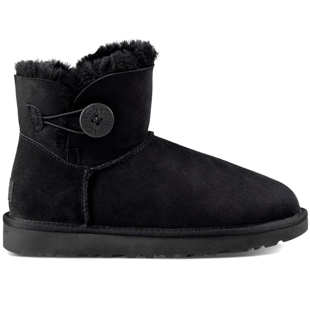 UGG Stivaletto MINIBAILEY_BUTTONII_1016422_BK