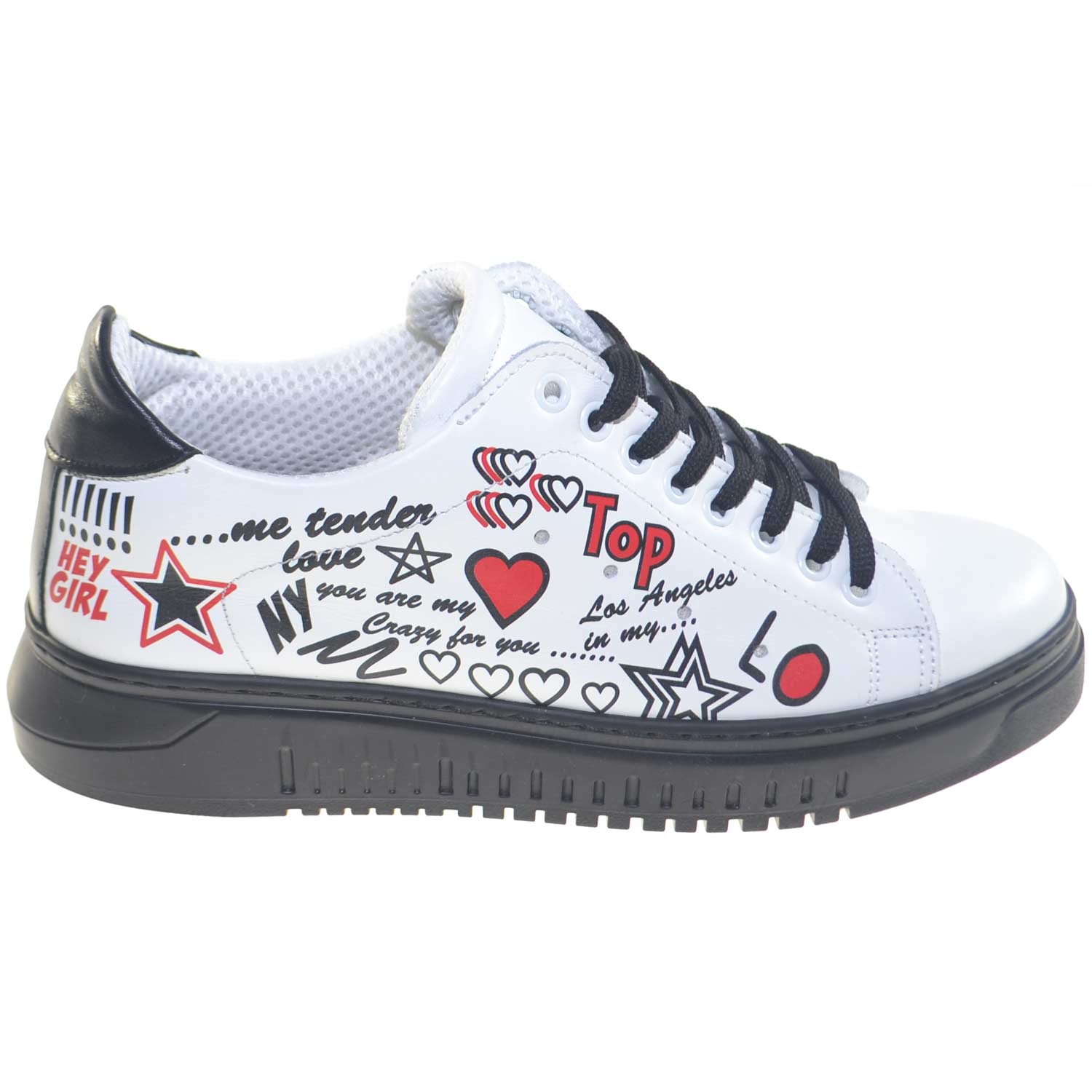scarpe uomo sneakers bassa con scritte astratte fondo doppio antiscivolo  moda gi | eBay