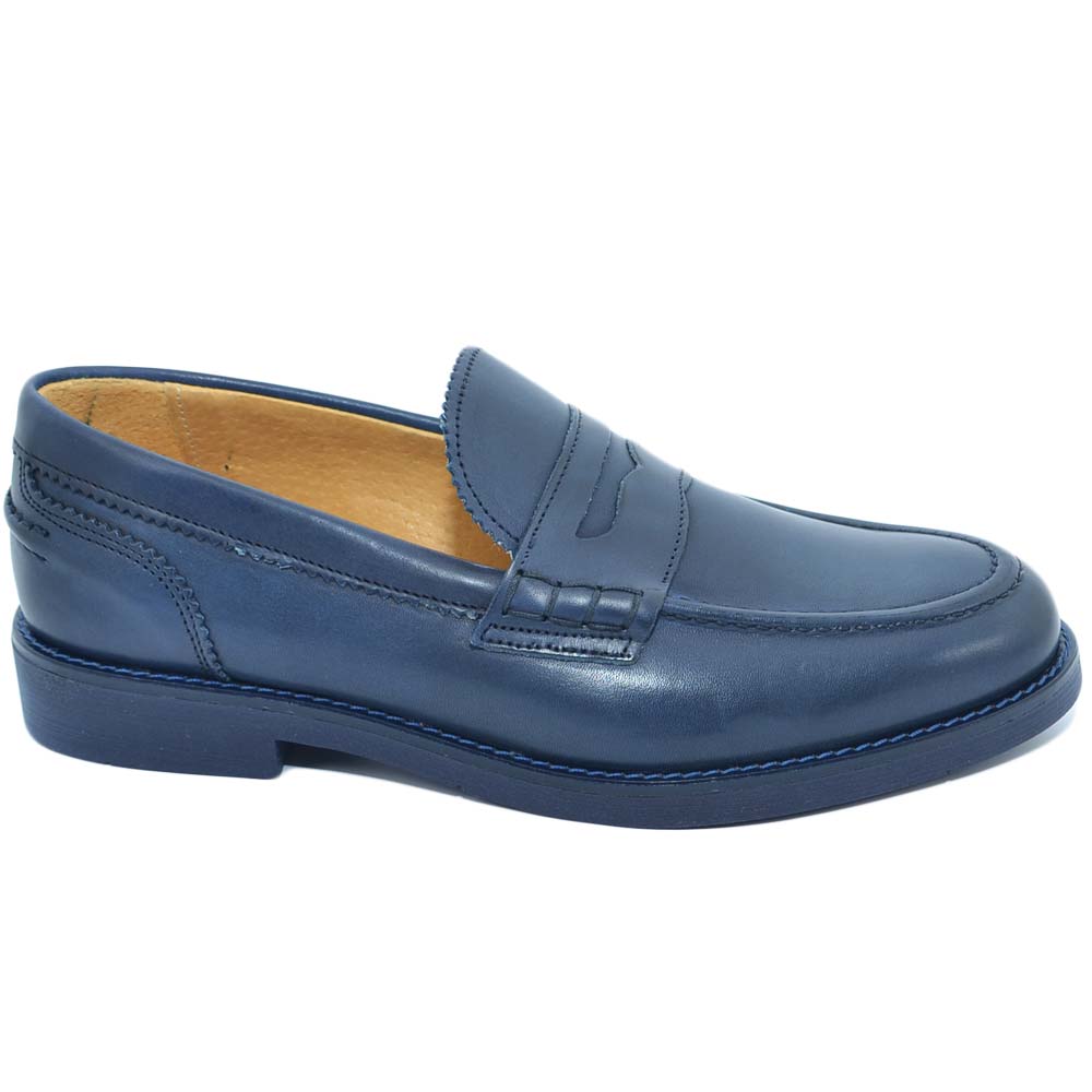 scarpe college blu
