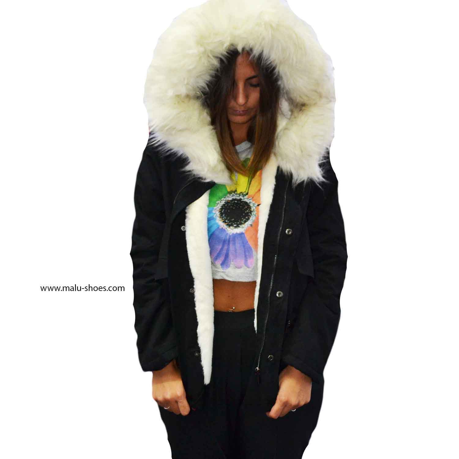 giacca pelo colorato