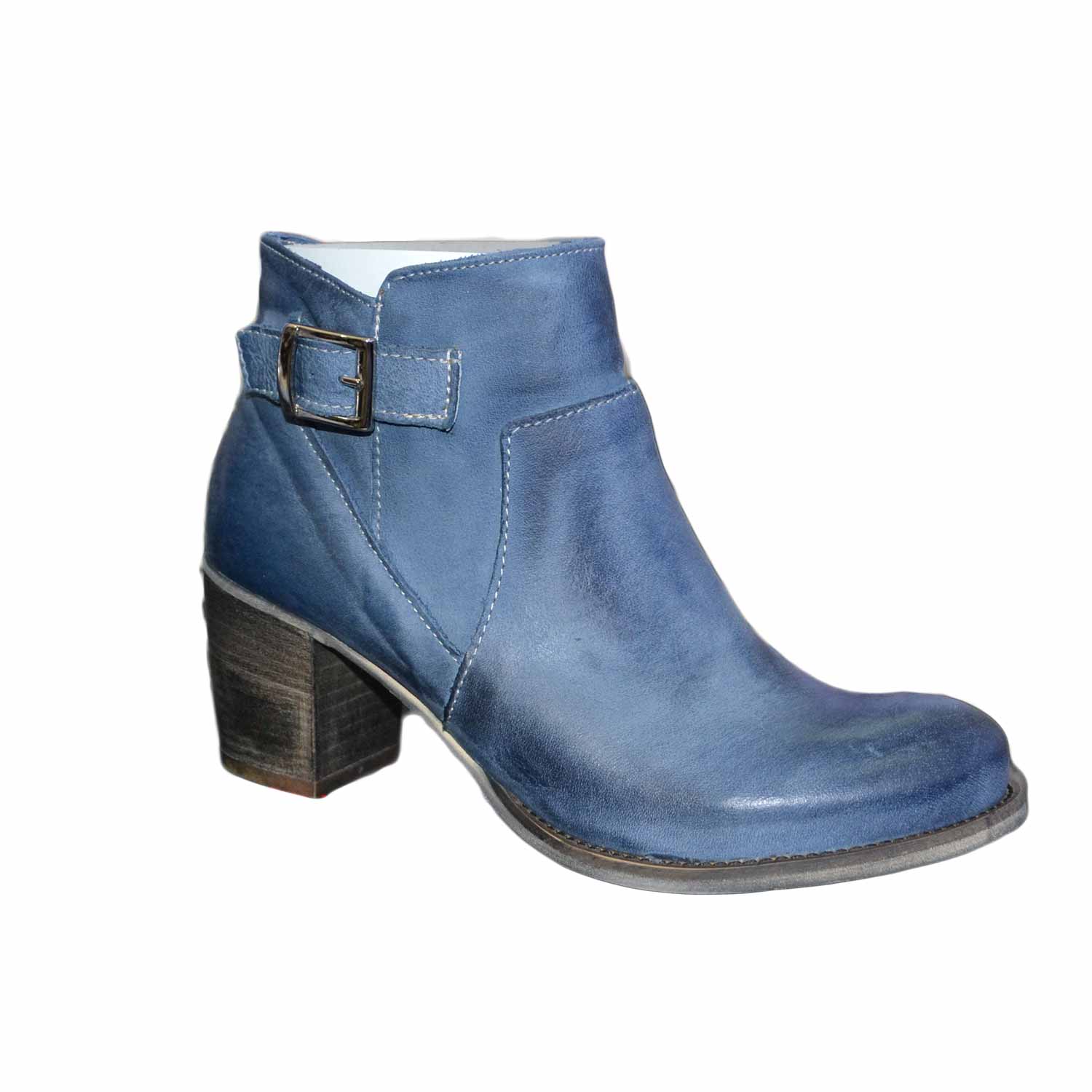 tronchetti scarpe blu