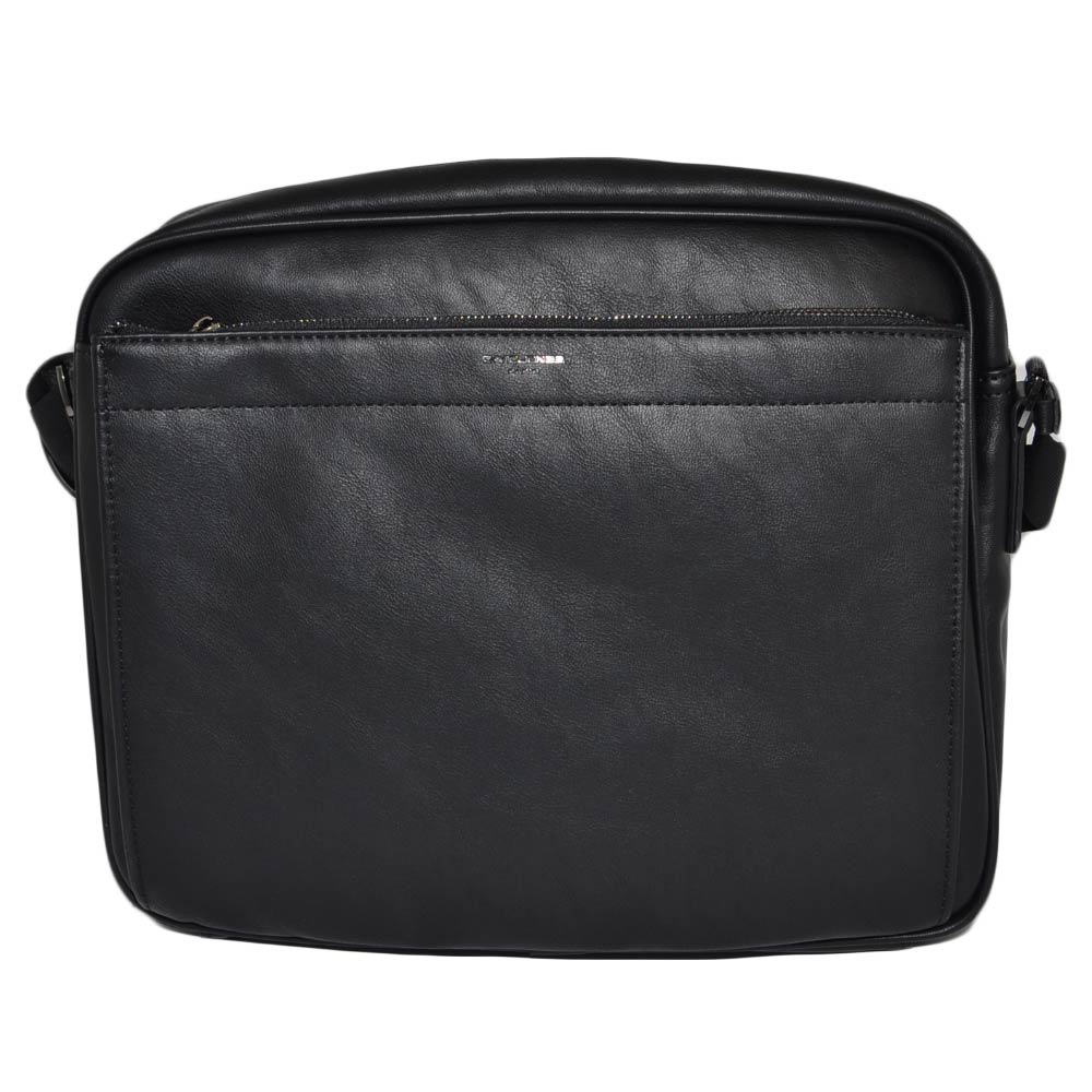 Borsa Cartella Lavoro Capiente Tasca Zip Uomo Ventiquattrore Ufficio Pelle per 15 Pollici Laptop Portatile con tracolla