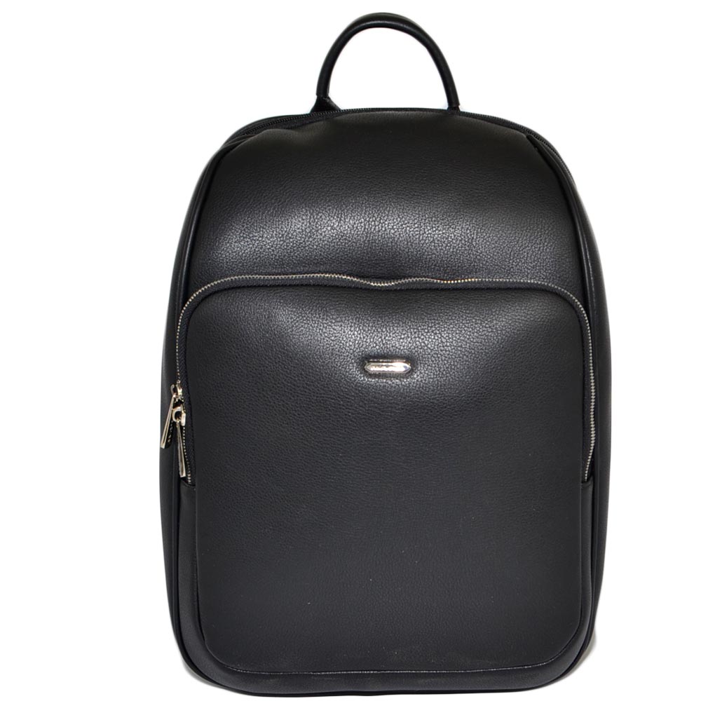 Borsa Zaino Uomo Zainetto Capiente 15 Pollici Laptop Portatile in pelle PU Backpack Daypack Grande Capienza Rucksack Bus