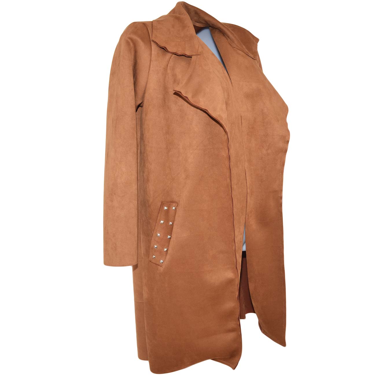 Giacchetta Donna Fantasy – Tessuto Scamosciato – Vestibilità Aderente – Corta Casual