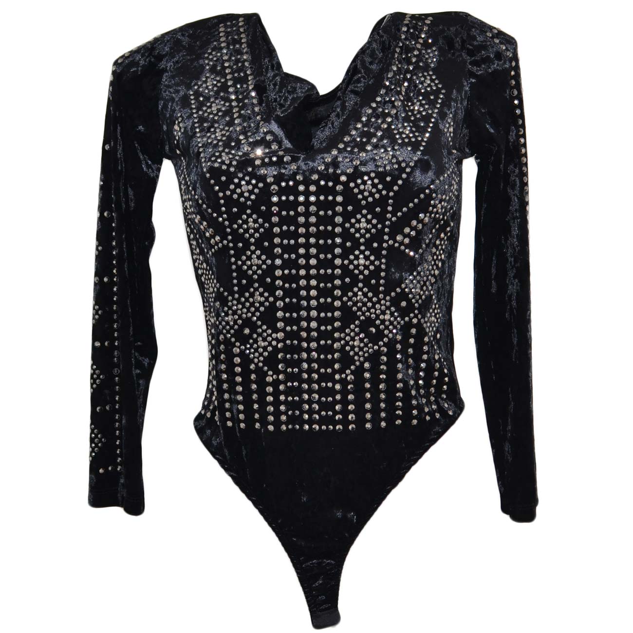 Body Elegante Donna Da Ufficio - Camicia Bianca A Maniche Lunghe Aderente, Top Moda Per Lavoro (taglia S)