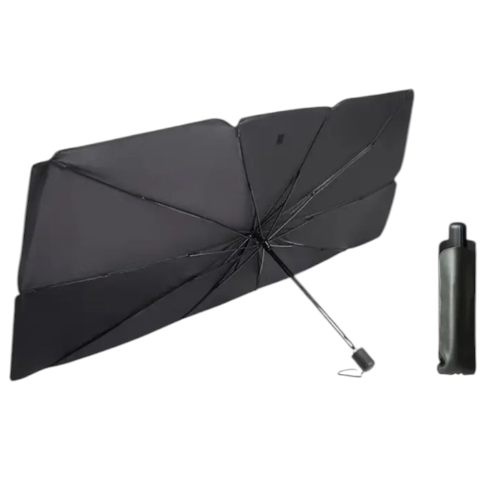 Parasole Auto Parabrezza Interno 140x79 cm Parasole A Ombrello Con Protezione UV e Calore Parasole Parabrezza universale