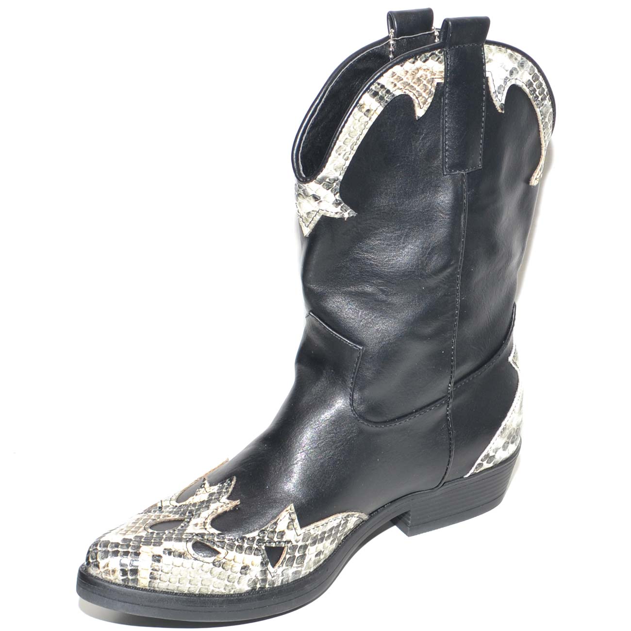 Stivali Cowboy Donna DREAM PAIRS - Stivaletti Western In Pelle Sintetica - Foto 8