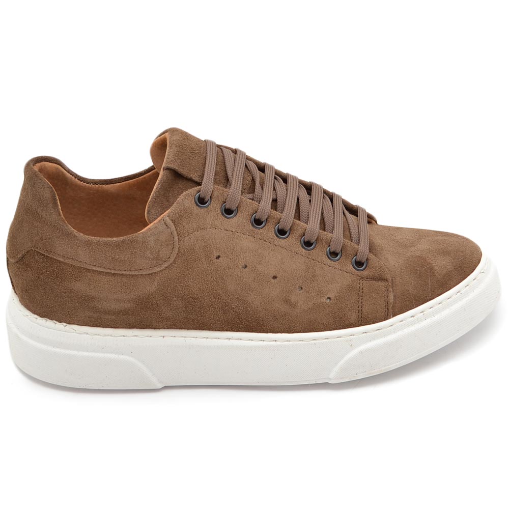 Scarpe Uomo Casual Sneaker Art. 60 – Suede Camoscio, Pelle, Ginnastica, Stringate, Tacco Piatto