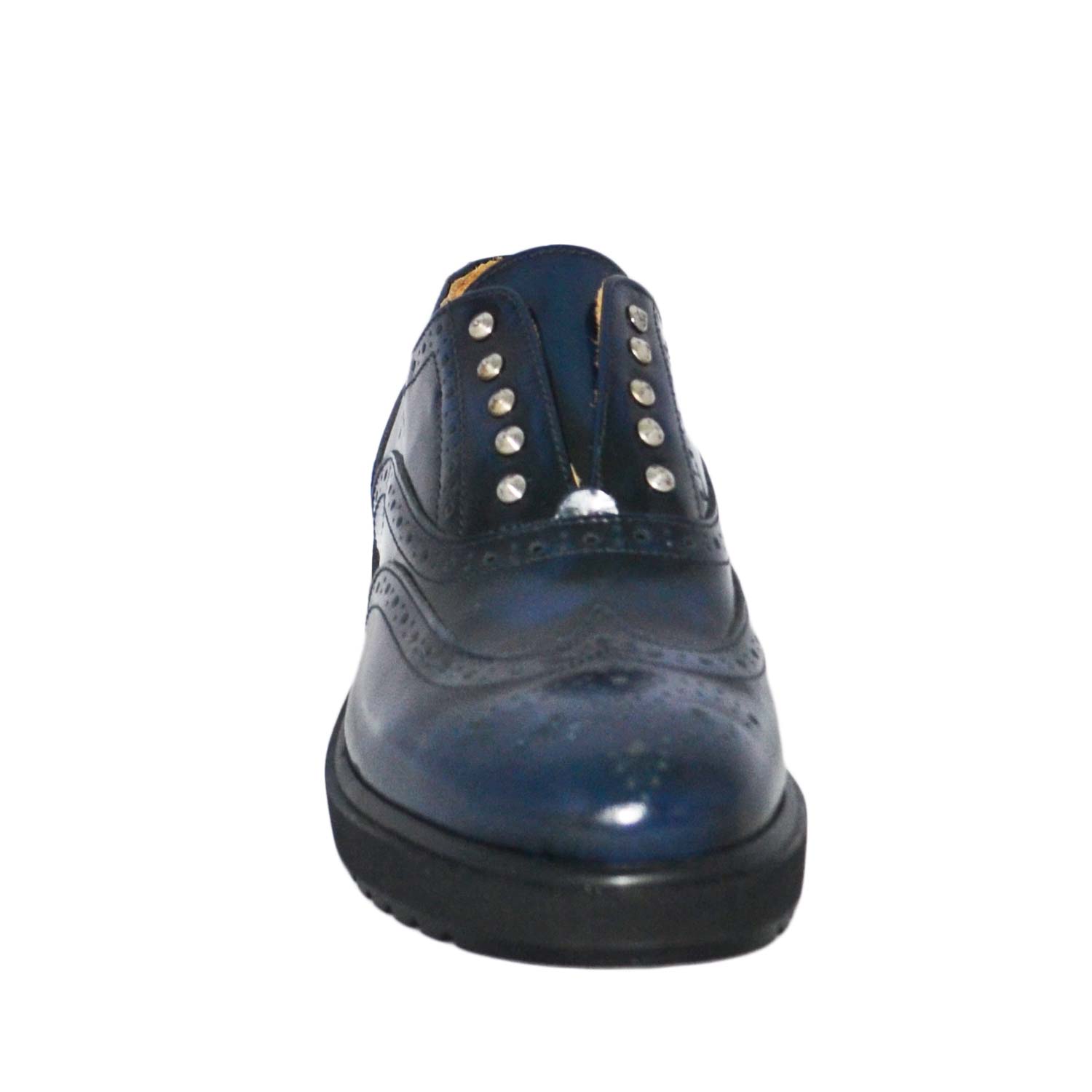 francesine uomo con borchie