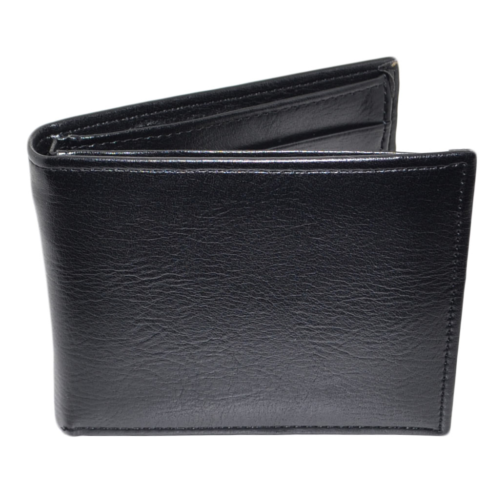 PORTAFOGLIO UOMO WALLET IN VERA PELLE MARRONE CON PORTACARTE E PORTAMONETE DUREVOLE MODA 
