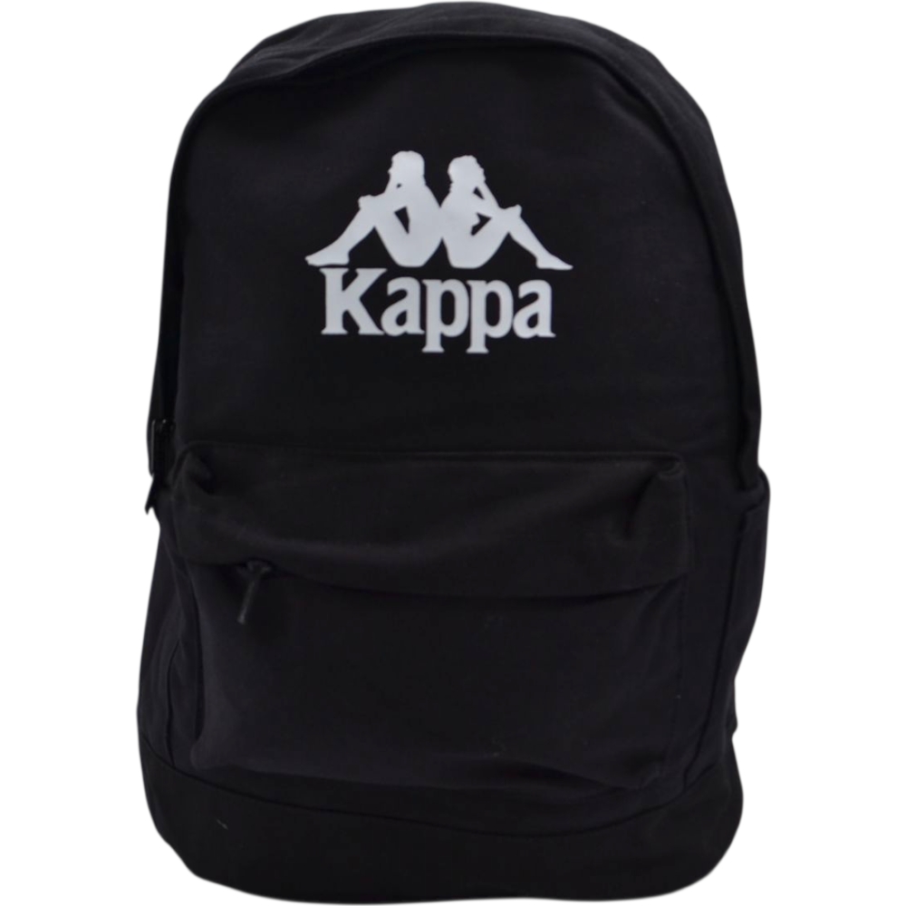 zaietto kappa nero con logo bianco Banda Omini sul davanti stampata..