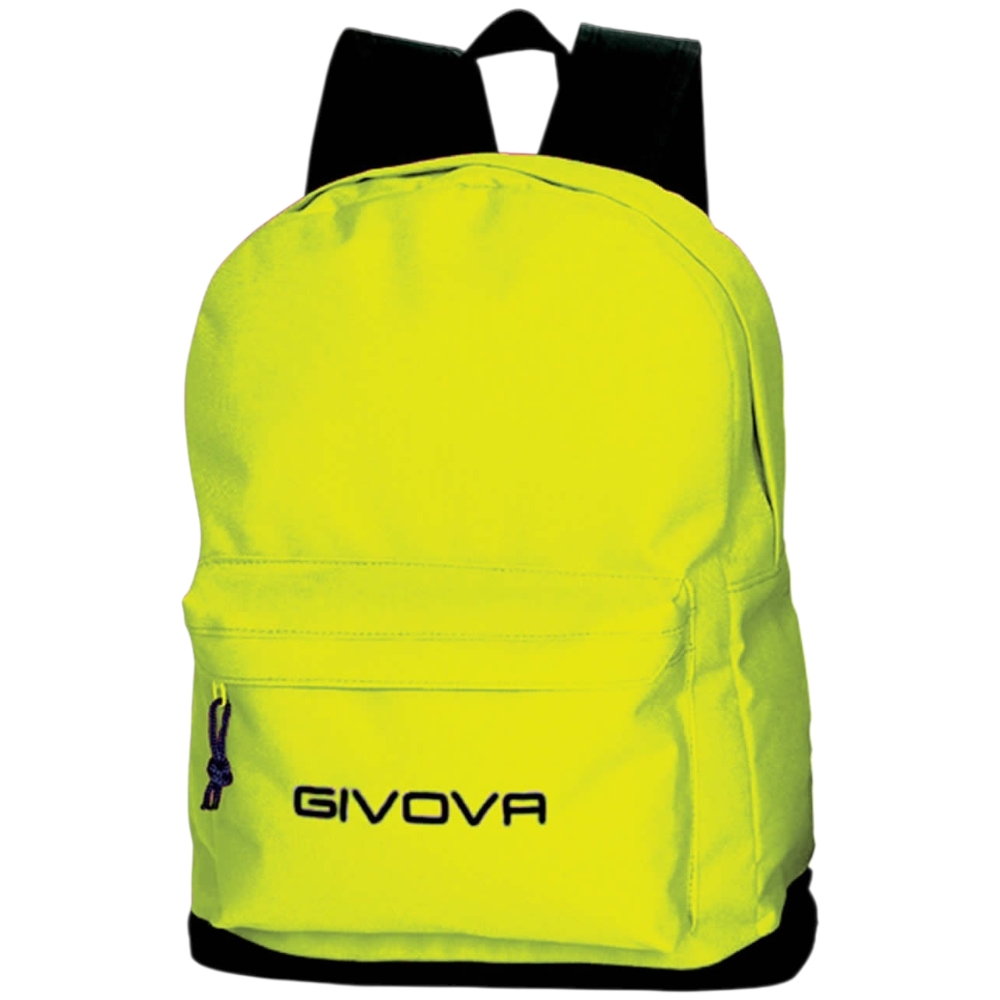 Zaino University Givova Di Colore giallo fluo nero.