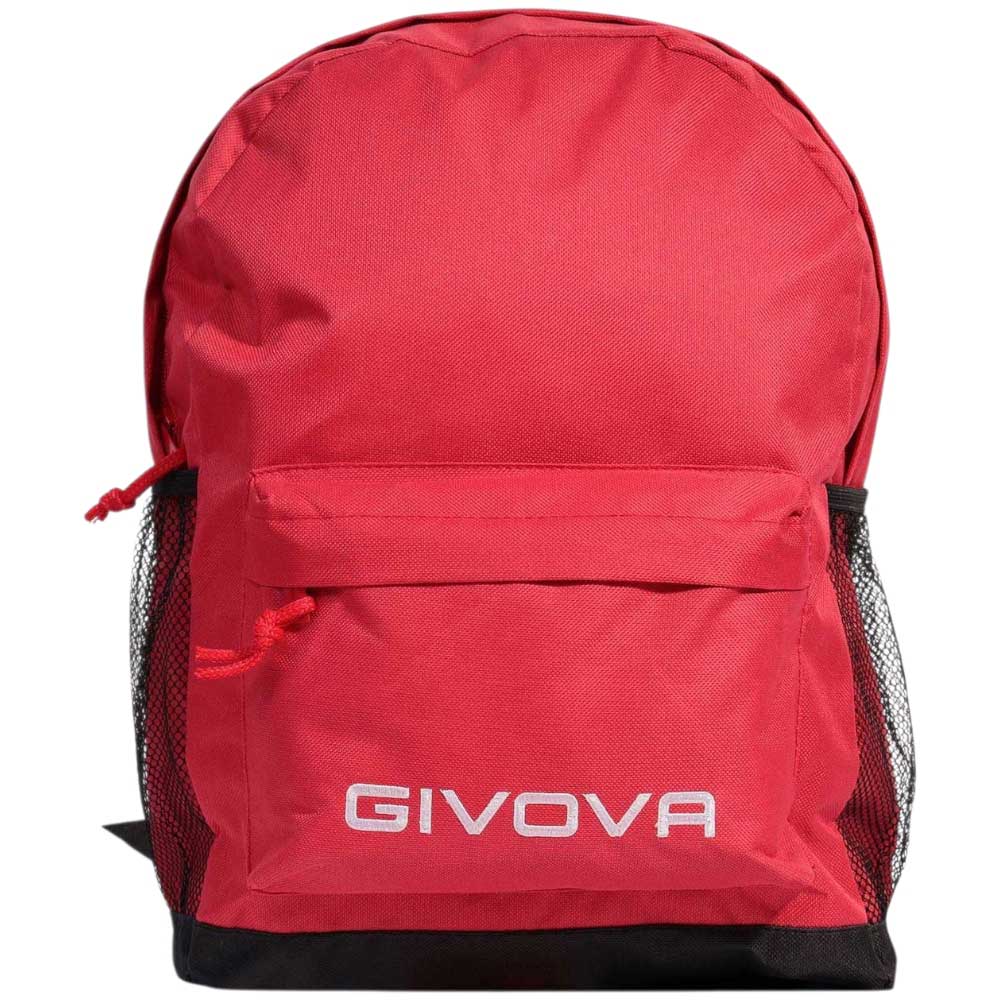 Zaino University Givova Di Colore rosso nero .