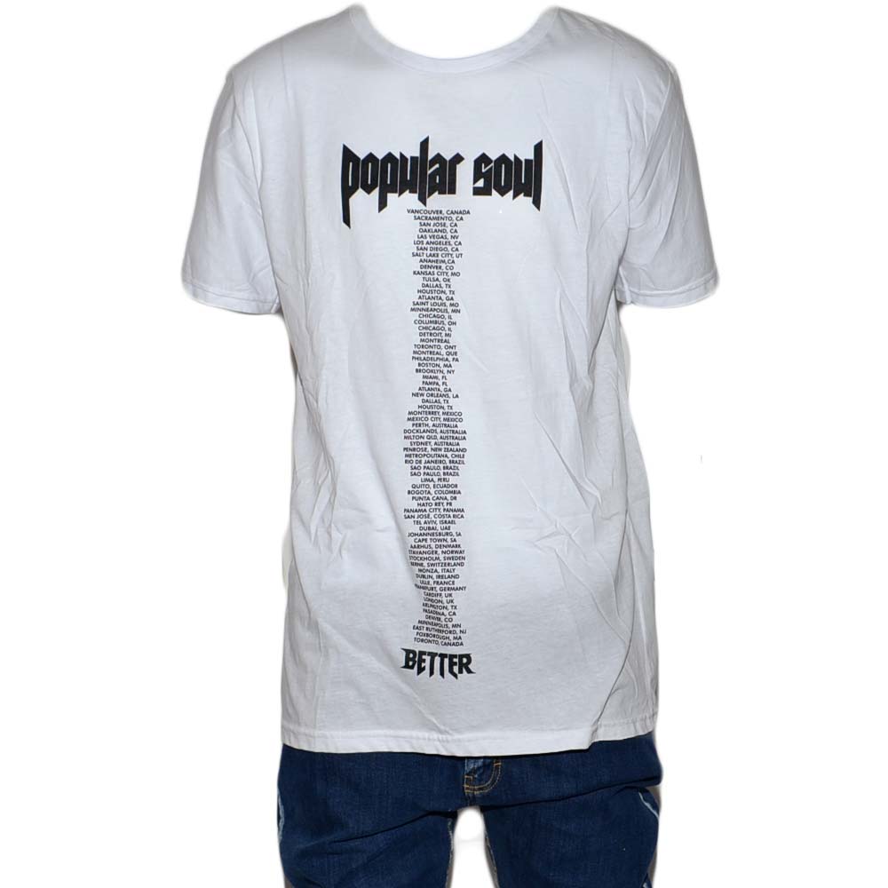 T-Shirt maglietta uomo man collo rotondo e maniche corte con design popular estate moda giovane made in italy
