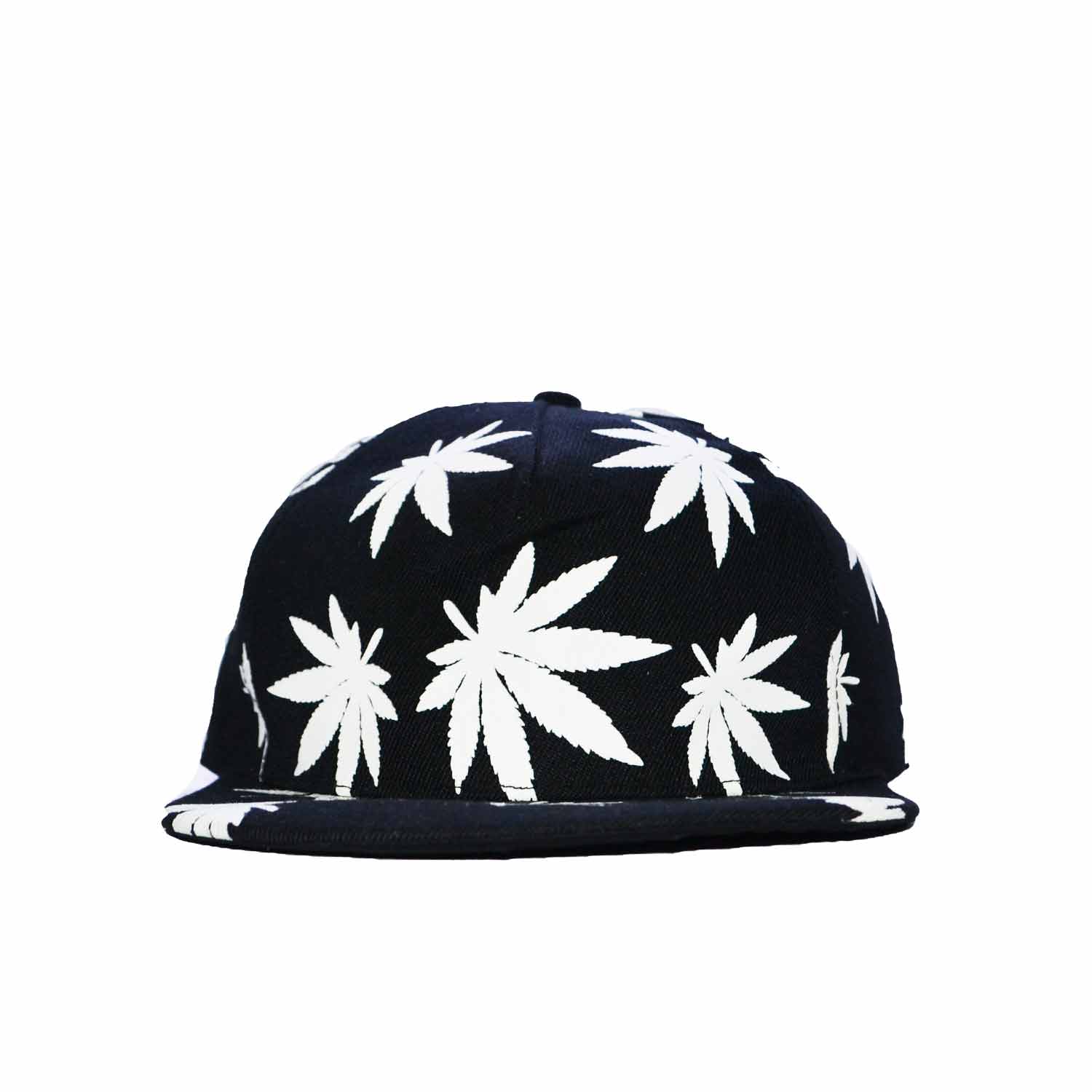 Snapback weed berretto da baseball fluo al buio unisex