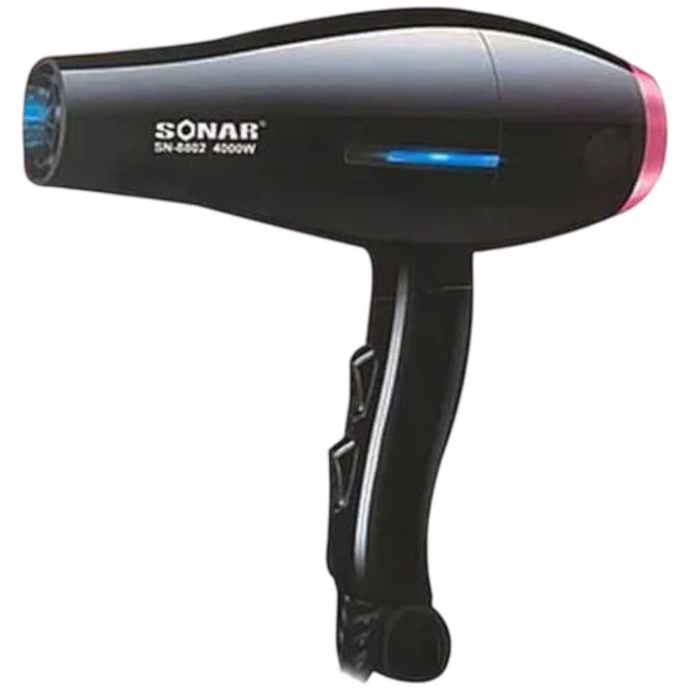Sonar SN-8802 Asciugacapelli sonoro 4000w Sn-8802 Nero Hair Dryer.