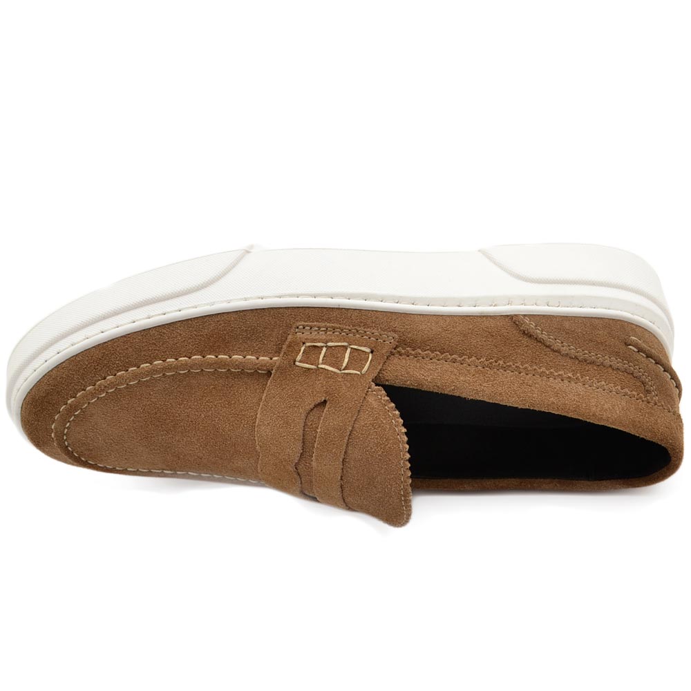 Mocassini Casual Da Uomo, In Pelle Vera, Con Suola Morbida - Foto 11