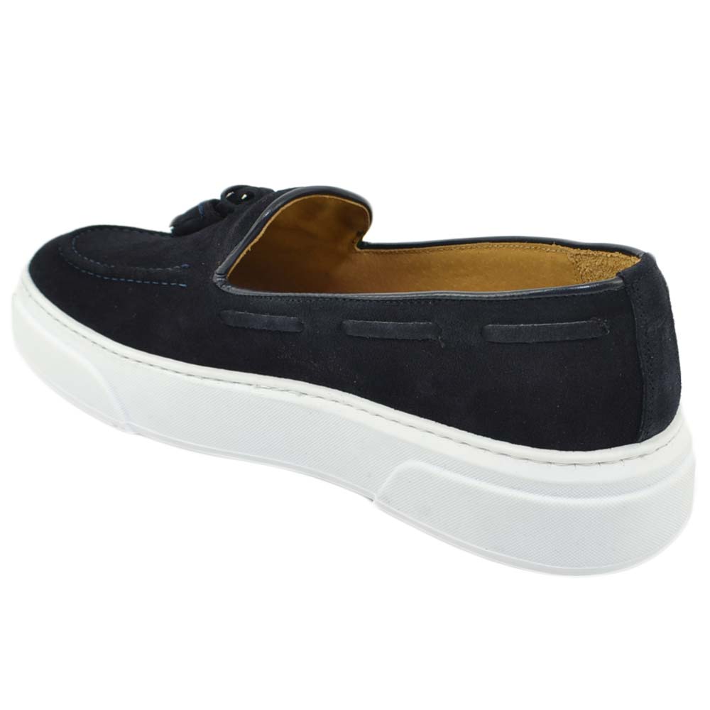 Mocassini Slip-on In Vera Pelle Scamosciata – Uomo Donna – Comodi Per Primavera E Autunno