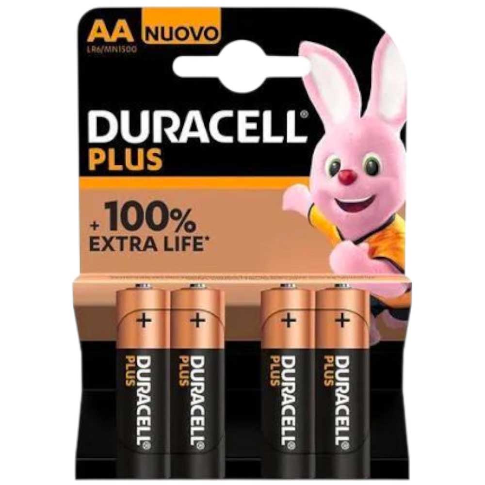 Duracell PLUS AA LR6 MN1500 + 100% extra life.
