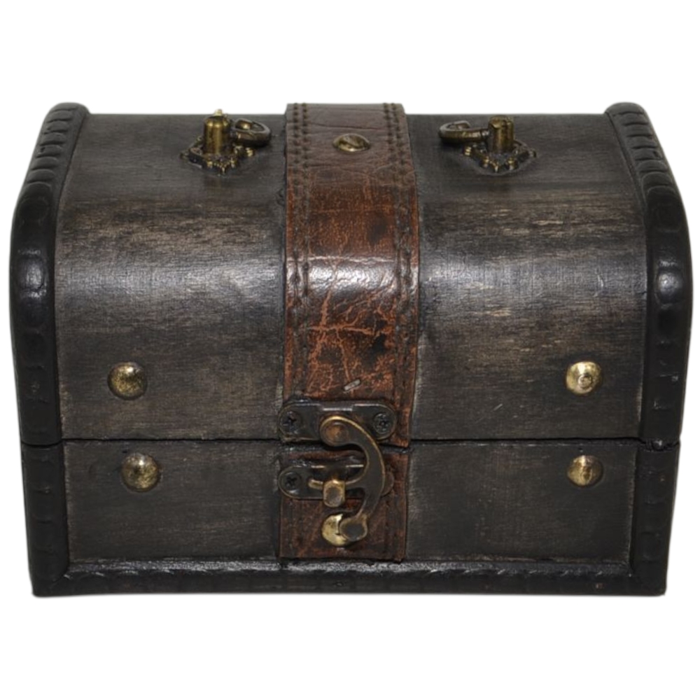 Cintura uomo vera pelle marrone martellato con doppia cucitura fibbia in metallo quadrata regolabile scatola legno