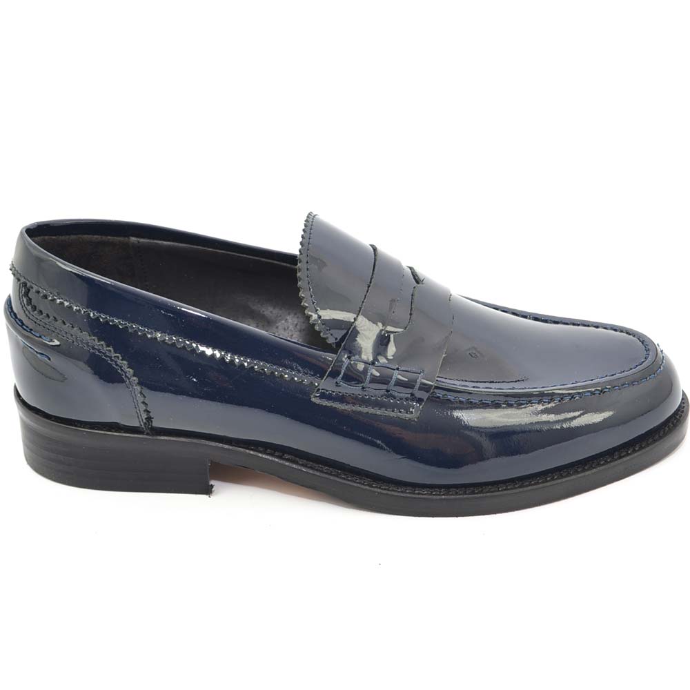 scarpe college blu