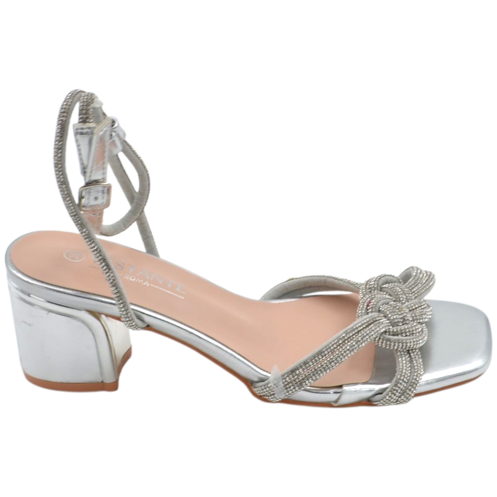CUSHIONAIRE Sandali Nila Donna – Pelle Scamosciata Vegana, Tacco Basso 2,5 Cm, Plantare Memory Foam, Beige (Taupe) 37 EU