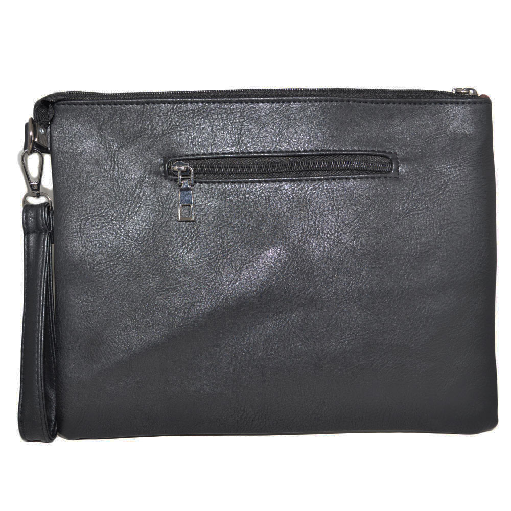 Borsello Uomo Elegante In Pelle PU - Pochette Da Polso Con Multi Scomparti, Grande Capacità - Foto 8