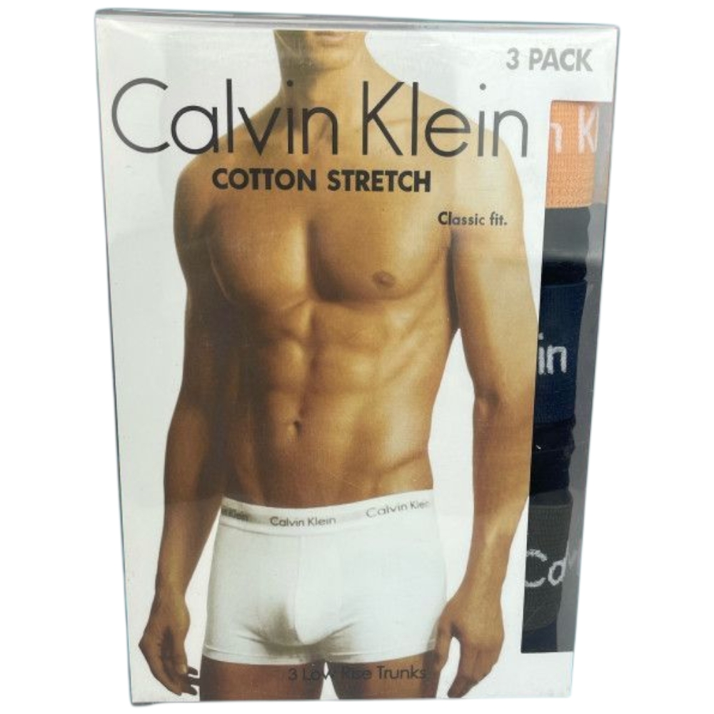 Calvin Klein Uomo Boxer Confezione da 3 cotone elasticizzato multicolore.
