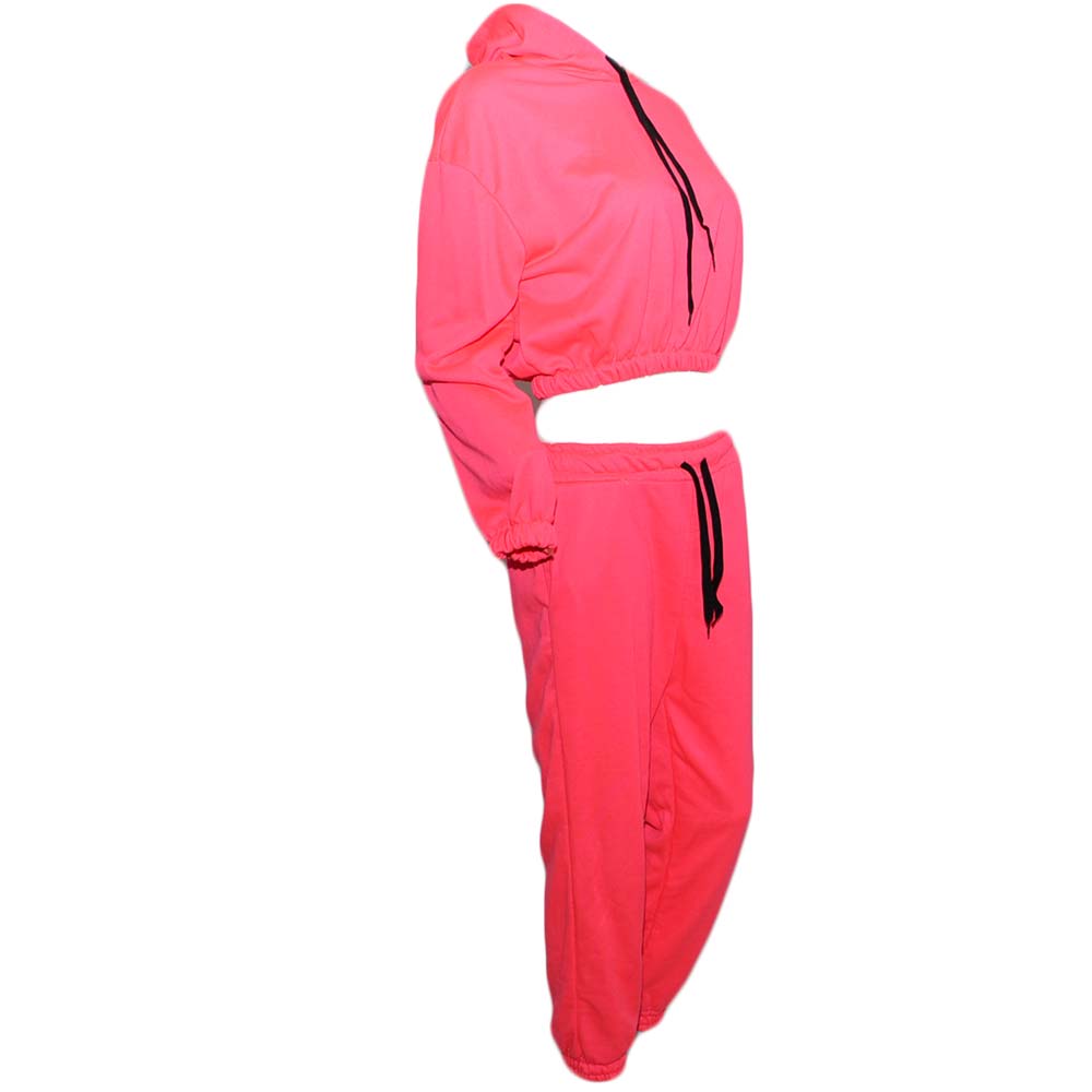 Tuta Da Donna In Pile 2 Pezzi Con Cappuccio – Felpa Con Mezza Zip E Pantaloni Jogger A Vita Alta Con Tasche, Vestibilità Comoda