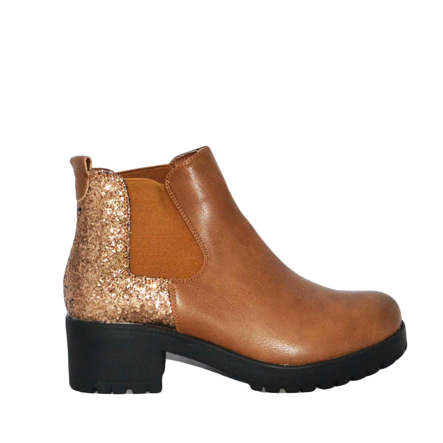 STIVALETTO CON GLITTER
